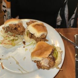 Fried Chicken Sliders
