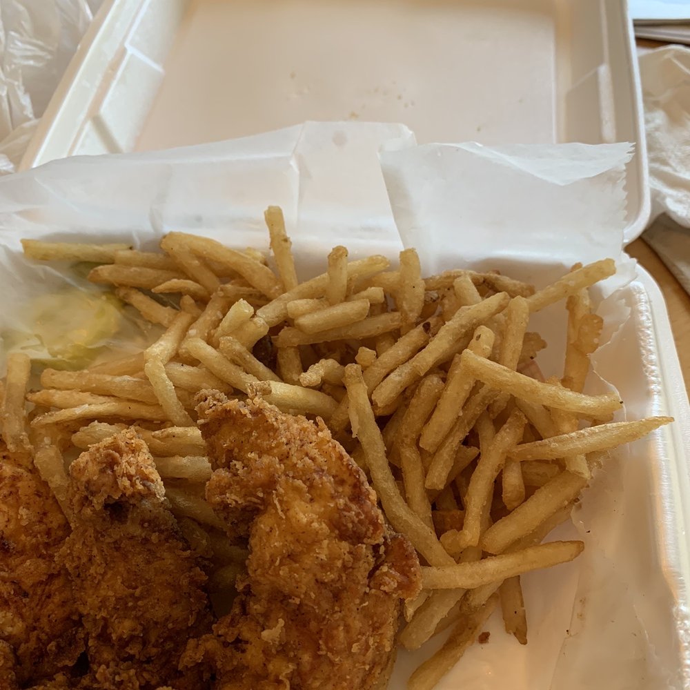 Bluegrass BBQ - Chicken tenders and fries. - Barbeque Near Me - Pembroke, Virginia