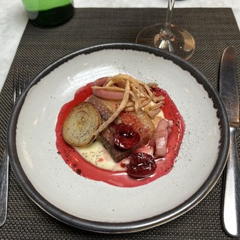 SPQR - Pork Belly with cherry agrodolce - Italian Near Me - San Francisco, California