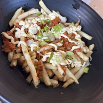 Rice Box Kitchen - Kimchi fries - Asian Fusion Near Me - Reno, Nevada Rice Box Kitchen - Kimchi fries - Asian Fusion Near Me - Reno, Nevada