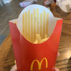 McDonald's - "Large" Fry before I ate any at all. They give the brand a bad name.