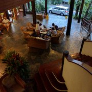 Photo of Thala Beach Lodge - Port Douglas Queensland, Australia. View down to lobby entrance