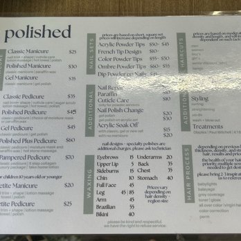 Polished Salon - Price listing as of 4/23/26 - Hair Salons Near Me - San Jose, California Polished Salon - Price listing as of 4/23/26 - Hair Salons Near Me - San Jose, California