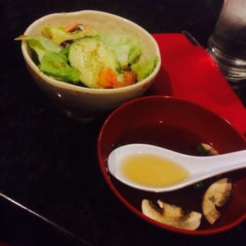 Japanese Kitchen - Simplest soup and salad but they are amazing in taste i especially loved the salad dressing - Sushi Bars Near Me - Clovis, California Japanese Kitchen - Simplest soup and salad but they are amazing in taste i especially loved the salad dressing - Sushi Bars Near Me - Clovis, California
