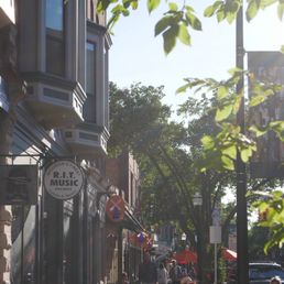 My view from their outdoor seating. My view from their outdoor seating.