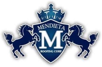 Mendieta Roofing Logo