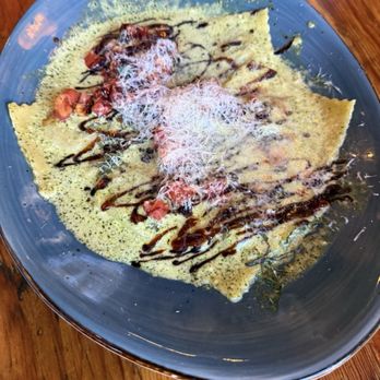 Fork - Spinach ravioli - New American Near Me - Boise, Idaho