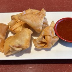 Pho Hoa Binh - Fried Wontons about 5 bucks.