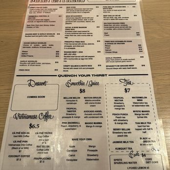 Pho Alley - Menu - Vietnamese Near Me - Cypress, California