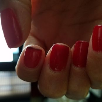 Nail Tek and Spa - When the cuticle is left untouched with the polish and the tip is black. - Nail Salons Near Me - Smyrna, Georgia Nail Tek and Spa - When the cuticle is left untouched with the polish and the tip is black. - Nail Salons Near Me - Smyrna, Georgia