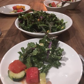 Echo & Rig - Kale salad and watermelon salad - Steakhouses Near Me - Sacramento, California