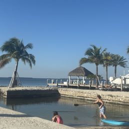 The beach!! The beach!!