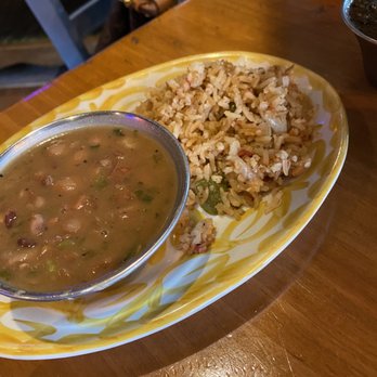 Lupe Tortilla Mexican Restaurant - Rice and beans that come with entree - Mexican Near Me - Missouri City, Texas