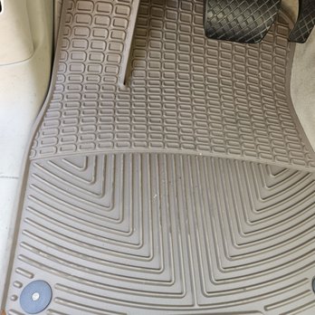 WeatherTech - Picture of WeatherTech driver side mat showing gap at upper left and floor connector bottom left whose color does not match the mat color. - Auto Parts & Supplies Near Me - Bolingbrook, Illinois
