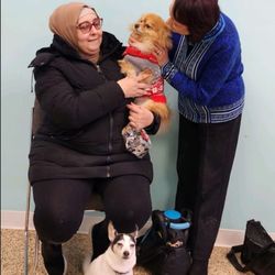 Wayne Valley Animal Hospital - Santa pics
