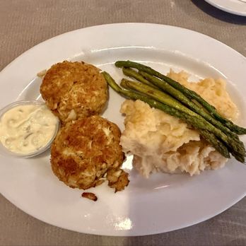 Go Fish! - Crab Cake Entree - Seafood Near Me - Rehoboth Beach, Delaware