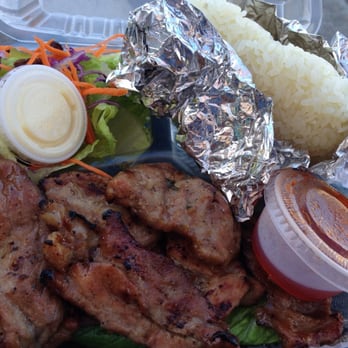 Bua Luang - Grilled pork with sticky rice - Thai Near Me - Albany, California Bua Luang - Grilled pork with sticky rice - Thai Near Me - Albany, California