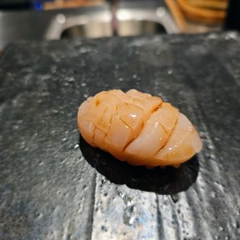 Iki Sekai - 4th- Hotate/Scallop From Hokkaido- Yuzu kosho. One of the best bites of the night - Sushi Bars Near Me - New York, New York Iki Sekai - 4th- Hotate/Scallop From Hokkaido- Yuzu kosho. One of the best bites of the night - Sushi Bars Near Me - New York, New York