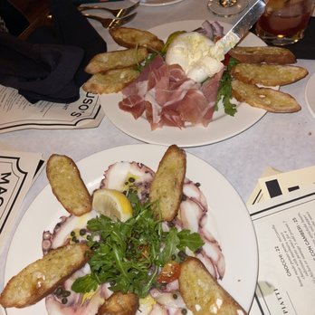 Macaluso's Italian Restaurant - Polpo and burrata - Italian Near Me - Ruston, Washington
