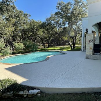 KoolCote of Texas - Finished pool deck - General Contractors Near Me - Selma, Texas KoolCote of Texas - Finished pool deck - General Contractors Near Me - Selma, Texas