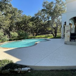 KoolCote of Texas - Finished pool deck