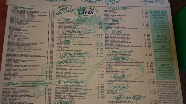 Menu photo 2 Piadineria Iris Rimini, RN