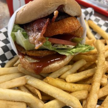 Andys - Southwestern Cheese Burger - Mexican Near Me - Huntington Park, California Andys - Southwestern Cheese Burger - Mexican Near Me - Huntington Park, California