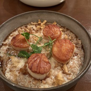 Fruition Restaurant - Pan Roasted Scallops* on Risotto - New American Near Me - Denver, Colorado