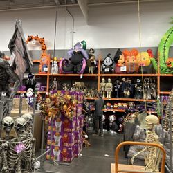 The Home Depot - Outside Halloween decorations