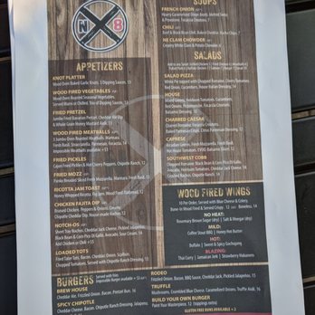 Notch8 - Menu - New American Near Me - Bethel, Connecticut