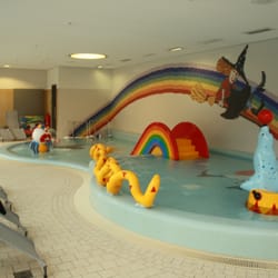 Bodetal Therme - Kinderbecken, hinten rechts der Babywickelraum