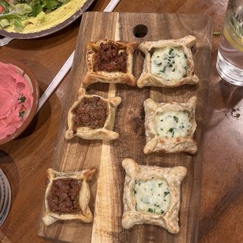 Aladdin Cafe - Boraks (cheese and lamb) - Mediterranean Near Me - San Diego, California