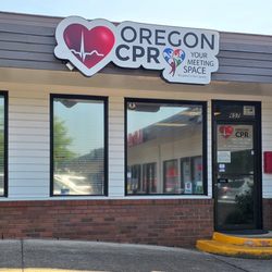 Oregon CPR - The outside of our building