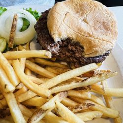 Old 56  Family Restaurant - Double cheeseburger