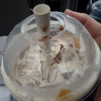 McDonald's - Carmel mocha drink with whipped cream. I drank a bit already - it is so good! - Fast Food Near Me - Bridgewater, New Jersey