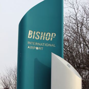 Bishop International Airport - Sign - Airports Near Me - Flint, Michigan Bishop International Airport - Sign - Airports Near Me - Flint, Michigan
