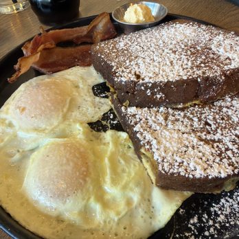 Kerbey Lane Cafe - Southwest - Pumpkin French Toast Platter - American Near Me - Austin, Texas Kerbey Lane Cafe - Southwest - Pumpkin French Toast Platter - American Near Me - Austin, Texas