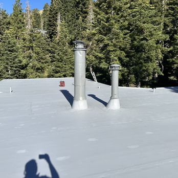 RPA Flat Roof - Roof is done TPO 60 mill Gray - Roofing Near Me RPA Flat Roof - Roof is done TPO 60 mill Gray - Roofing Near Me