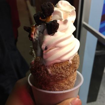 Rollz Ice Cream & Desserts - Nutella Churro cone with ice cream - Desserts Near Me - Toronto, Ontario Rollz Ice Cream & Desserts - Nutella Churro cone with ice cream - Desserts Near Me - Toronto, Ontario