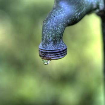 Mount Auburn Cemetery - Faucet along one of the walkways - Funeral Services & Cemeteries Near Me - Cambridge, Massachusetts