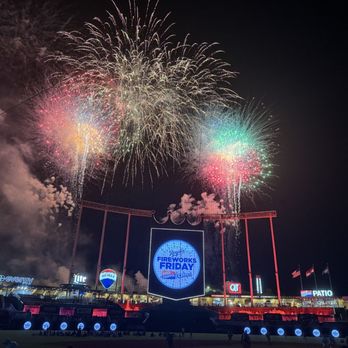 Kauffman Stadium - Friday night fireworks - Stadiums & Arenas Near Me - Kansas City, Missouri Kauffman Stadium - Friday night fireworks - Stadiums & Arenas Near Me - Kansas City, Missouri