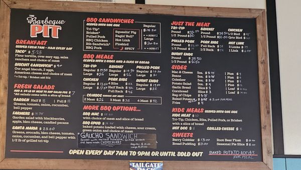 Menu photo 8 The Barbeque Pit San Jose, CA Menu photo 8 The Barbeque Pit San Jose, CA