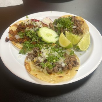 Mexiote - Chorizo and steak tacos, so much meat! - Tacos Near Me - Hollywood, Florida
