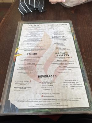 Menu photo 2 MCS Grill Hanapepe, HI