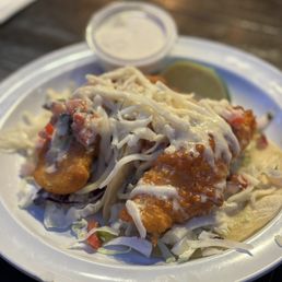 Battered Fish Taco