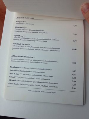 Menu photo 1 Motto am Fluss Cafe Vienna, 9 Menu photo 1 Motto am Fluss Cafe Vienna, 9