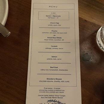 Au Courant - Chef tasting menu - Modern European Near Me - Omaha, Nebraska