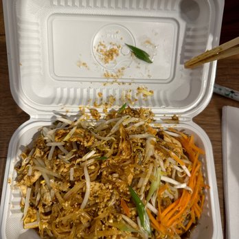 Thank You Come Again - Chicken Pad Thai - Thai Near Me - New York, New York Thank You Come Again - Chicken Pad Thai - Thai Near Me - New York, New York