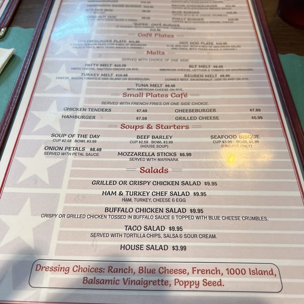 Village Cafe - Menu side 2 - Diners Near Me - Arkport, New York Village Cafe - Menu side 2 - Diners Near Me - Arkport, New York
