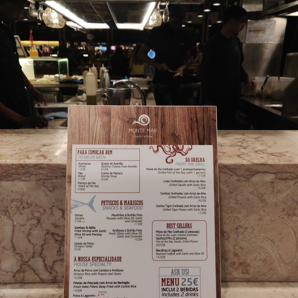 Monte Mar - Menu - Seafood Near Me - Lisbon, 11 Monte Mar - Menu - Seafood Near Me - Lisbon, 11